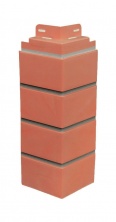 Угол наружный для фасадной панели SteinDorf клинкерный кирпич Красный (119*320)