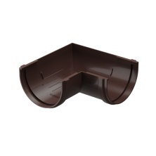 Водосток Docke Premium Угол желоба 90 гр. Темно-коричневый Шоколад