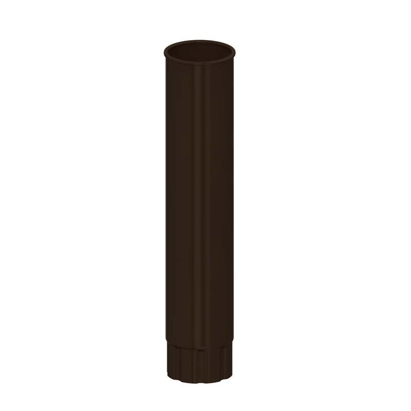 Труба водосточная Металл Профиль Престиж D100/2м Темно-коричневый