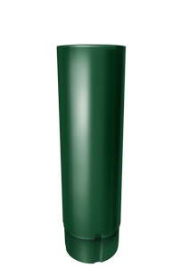 Труба круглая Grand Line 90 мм, 3 м Зеленый мох RAL 6005