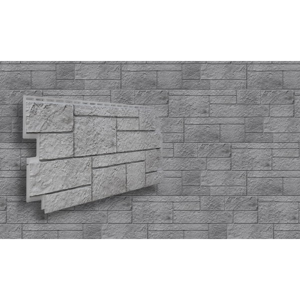 Фасадная панель VOX Solid Sandstone (Песчаник) Light Grey (Светло-серый)
