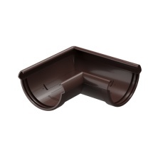 Угол желоба 90гр Docke LUX Коричневый Шоколад