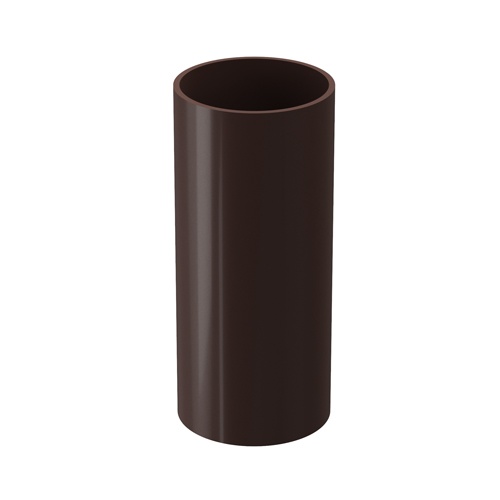 Водосток Деке Premium Труба 3 м. Темно-коричневый Шоколад