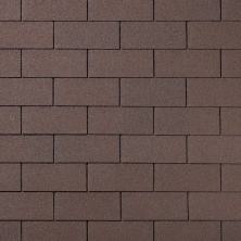 Гибкая черепица QUIET TILE Brick Коричневый (1 кв.м.)