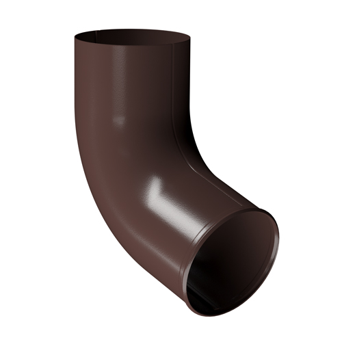 Отвод трубы водосток Docke Stal Premium D90 Шоколад