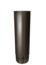 Труба водосточная 1 м D100 Темно-коричневый RR32