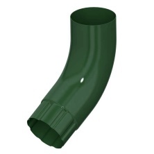 Колено трубы 60гр Металл Профиль Престиж D100 Зеленый